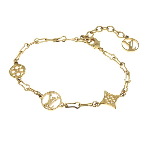 LOUIS VUITTON Gold Charm Bracelet - Picture 1 of 7